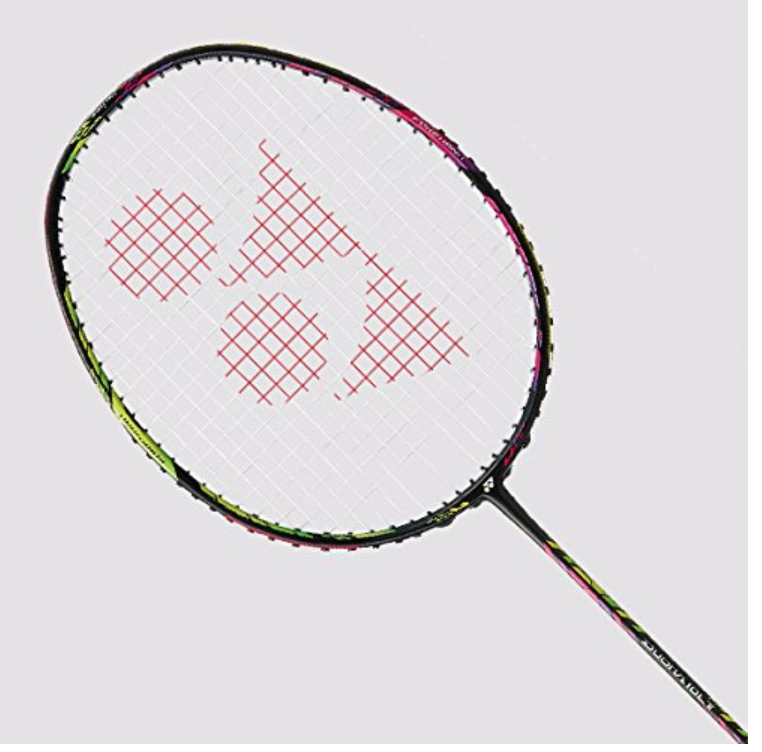 Yonex Duora 10 LT Graphite Unstrung Badminton Racquet (Pink/Yellow)  Badminton Racquet